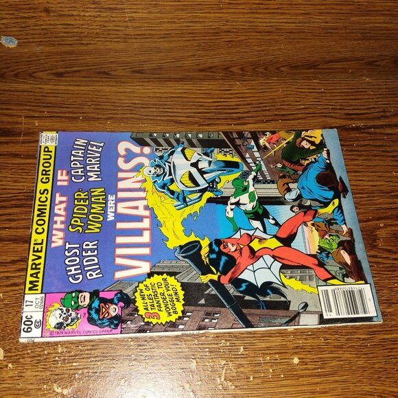 What If ... ? #17 ... Ghost Rider &  freinds were Villains (Marvel comics, 1979) - Picture 3 of 3